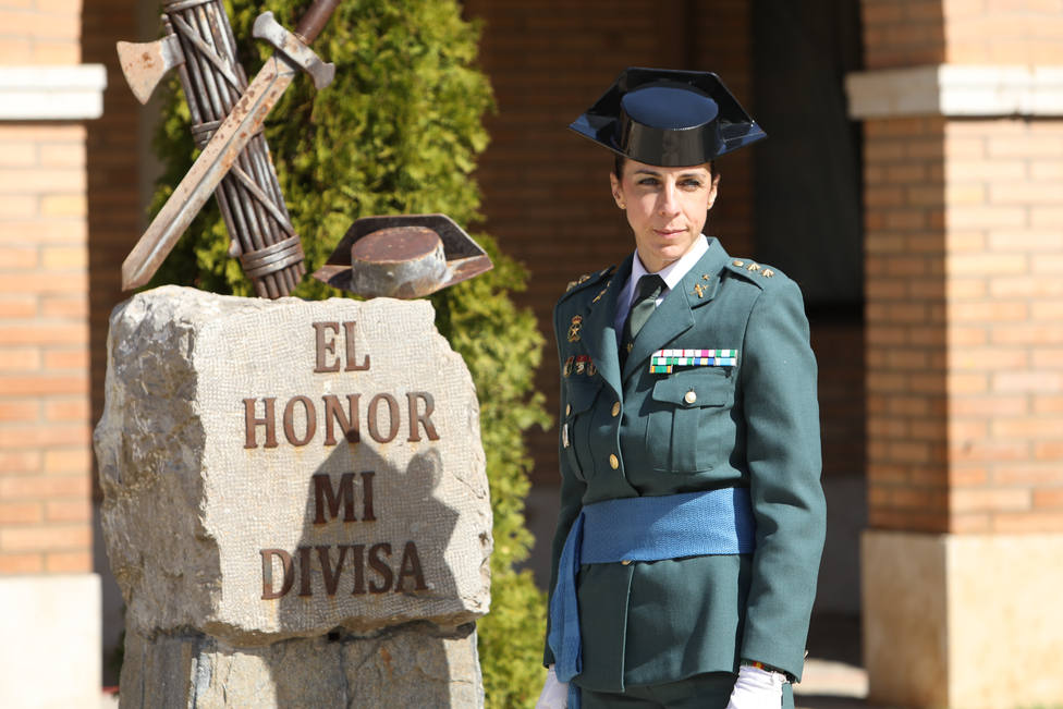 Toma posesión del cargo en Teruel la primera mujer al frente de una Comandancia de la Guardia Civil