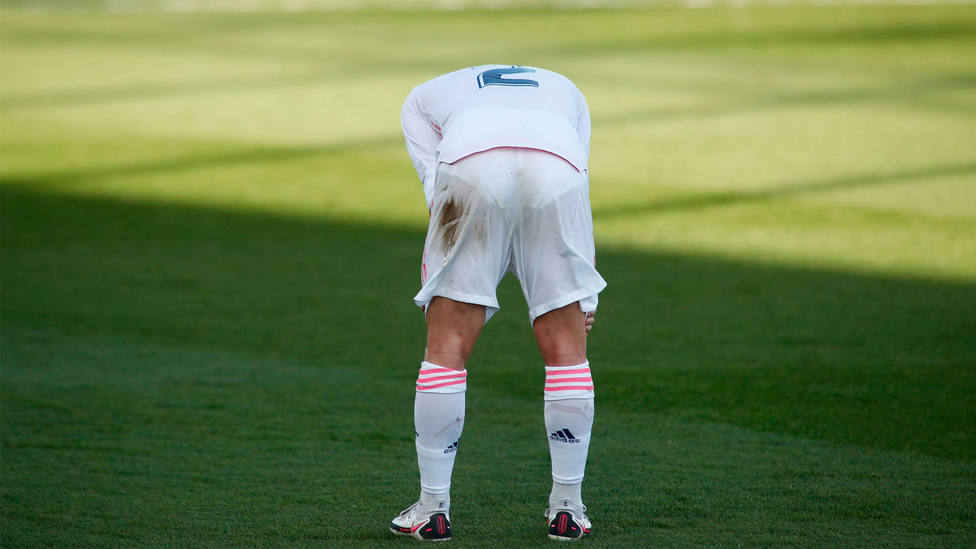 Dani Carvajal, jugador del Real Madrid, con molestias. CORDONPRESS