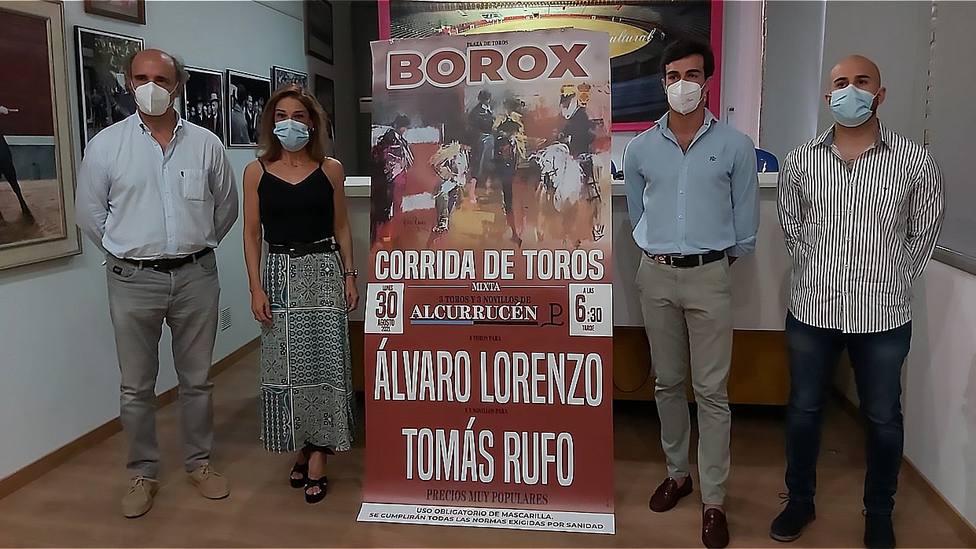 La plaza de toros de Toledo acogió la presentación del cartel de Borox