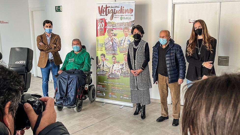 Acto de presentación del festival solidario de Vitigudino (Salamanca)
