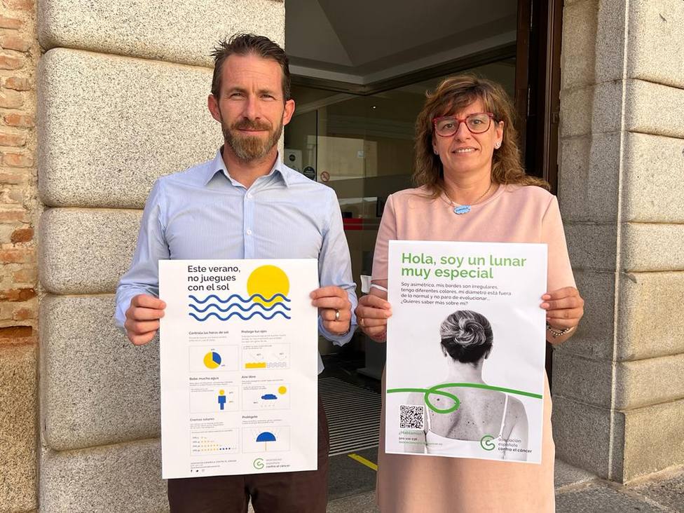 El Ayuntamiento de Toledo colabora con la AECC en una campaña sobre los riesgos de la exposición solar