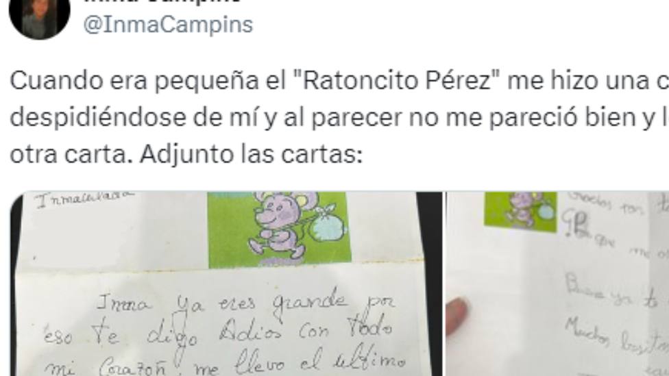 Comparte la carta que le envió al Ratoncito Pérez cuando era niña y desata la locura en redes