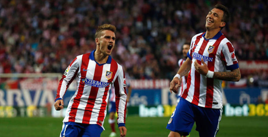 El Atlético se encomienda a los goles de Griezmann y Mandzukic para volver a ganar fuera. Reuters.