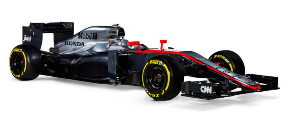 Imagen del monoplaza con el que compite McLaren en 2015 (FOTO: McLaren Honda)