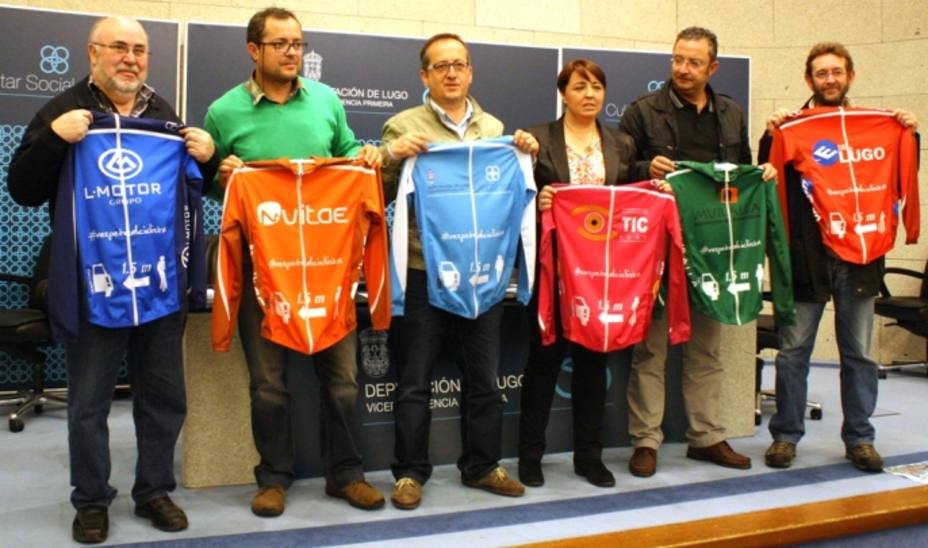 Presentación en la Diputación de la Volta Ciclista a Lugo