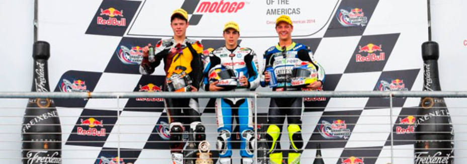Viñales corona el podio de Moto2 (www.motogp.com)