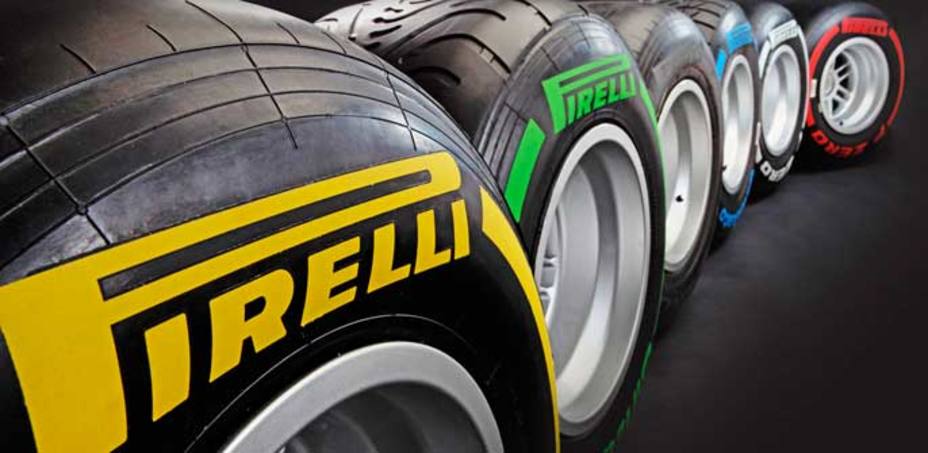 Las ruedas Pirelli de 2013 serán asimétricas