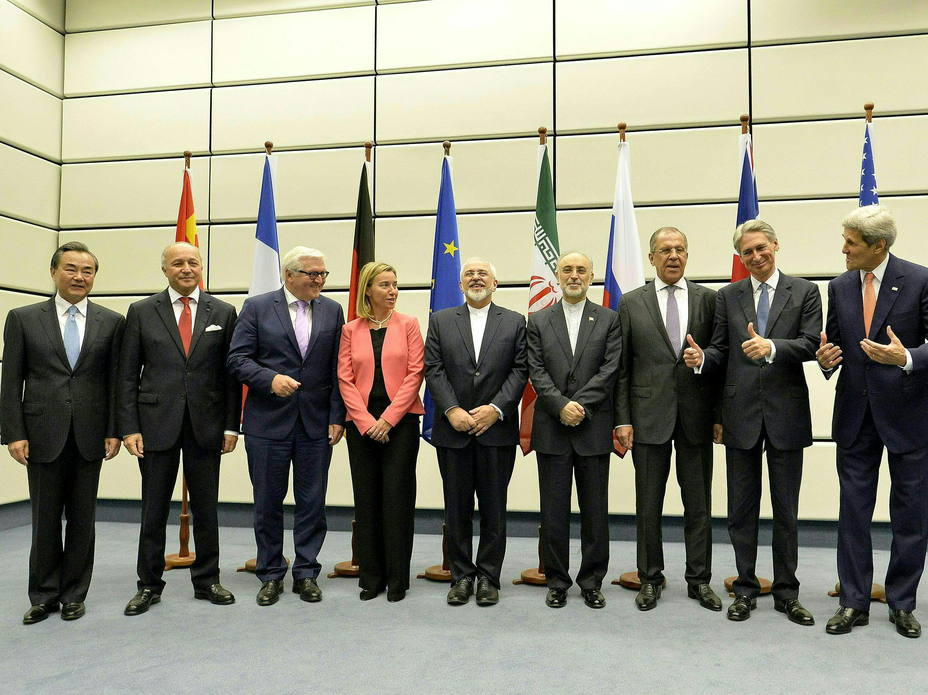 Los firmantes del Acuerdo Nuclear en Viena en julio de 2015. EFE