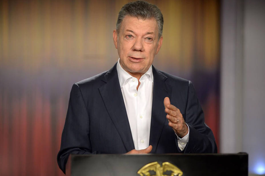 Santos dice elecciones serán las más tranquilas de la historia de Colombia
