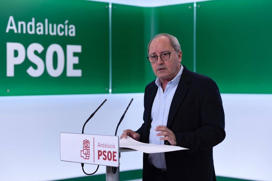 PSOE-A critica el desprecio de Casado a los andaluces y la autonomía y augura que ya da por desahuciado a Moreno
