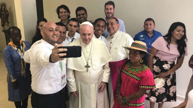La emoción del joven español que ha almorzado con el Papa