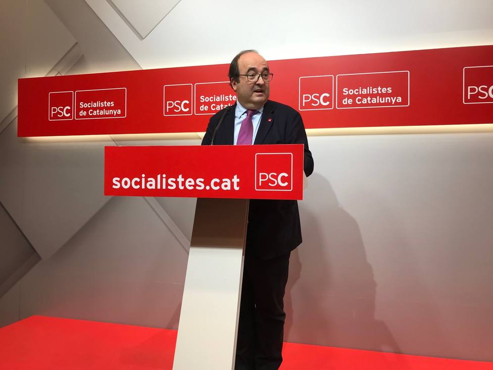 Iceta avisa a Valls: Transversalidad y catalanismo e ir del brazo de Cs, PP y Vox no puede ser