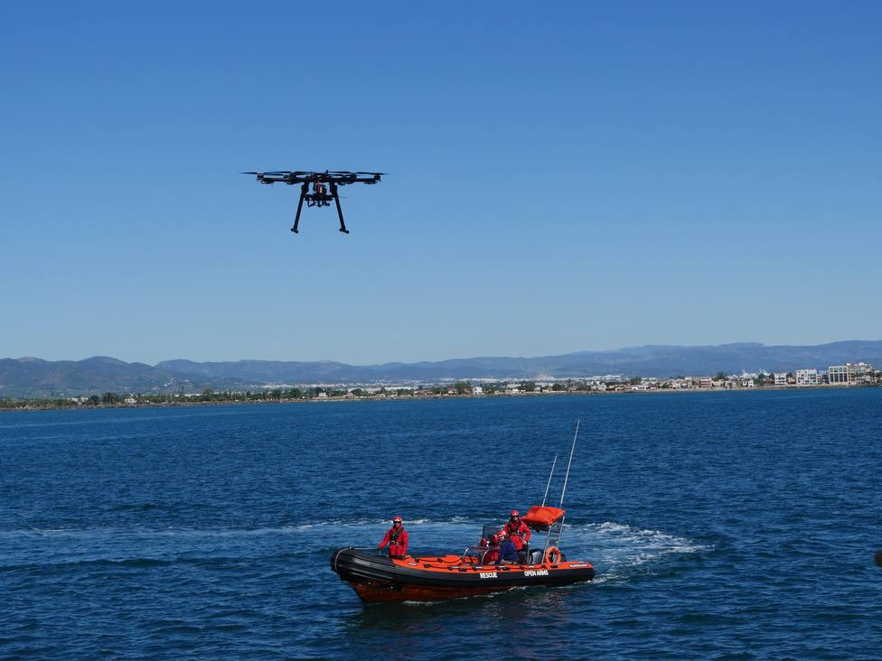 Un dron ayudará a Proactiva Open Arms a rescatar a migrantes en el Mediterráneo
