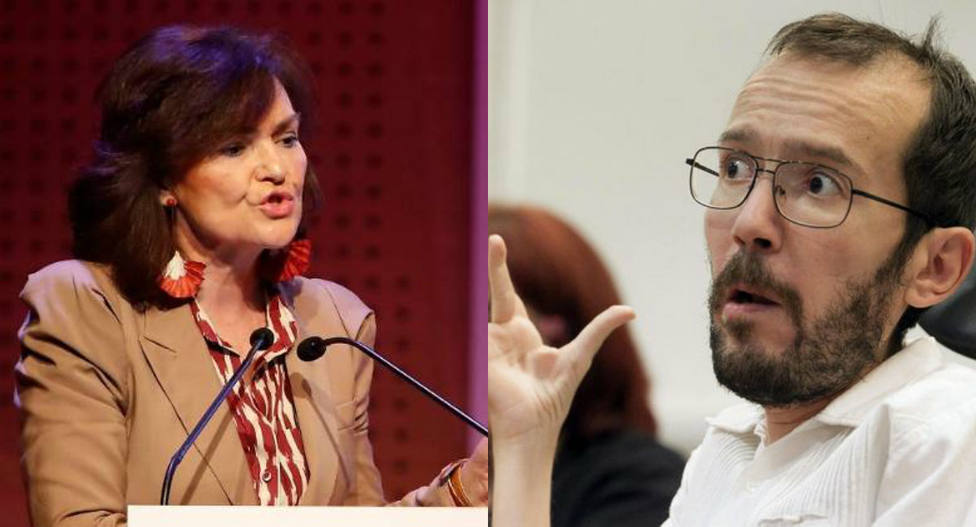 La prepotente advertencia de Carmen Calvo a Podemos: no van a entrar en el Consejo de Ministros, y lo saben