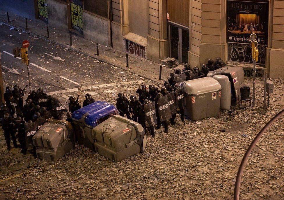 Unidades de Intervención Policial en Barcelona