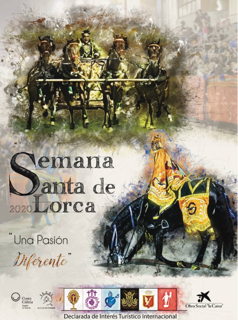 “Pasión de Fuerza y Elegancia” cartel Semana Santa de Lorca 2020