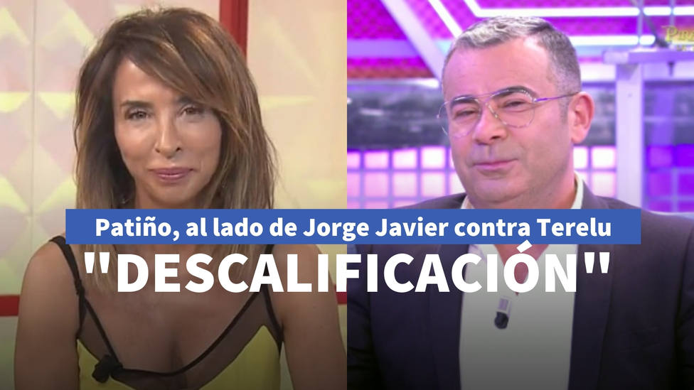 María Patiño se suma al bando de Jorge Javier Vázquez contra Terelu Campos: No es una descalificación