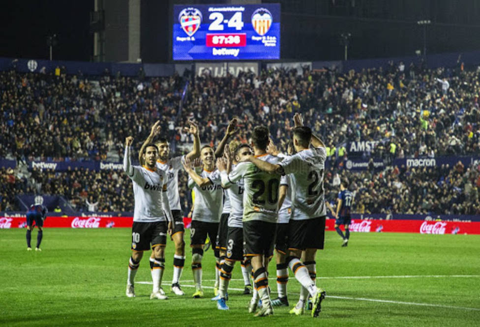 El Valencia CF ganó el último derbi jugado en Orriols