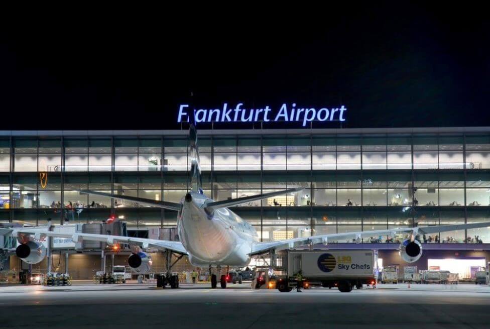 Aeropuerto de Fráncfort del Meno, en Alemania (Flughafen Frankfurt am Main en alemán)