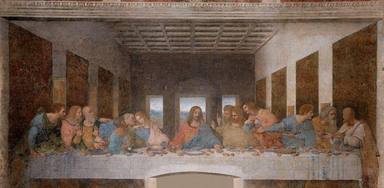 La última cena, obra maestra de Leonardo Da Vinc