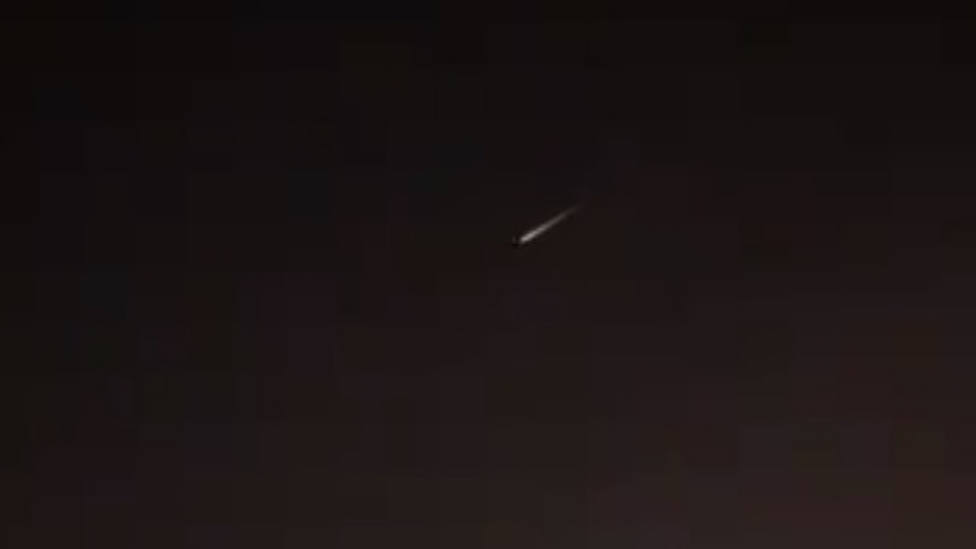 Un meteorito atraviesa el cielo de Madrid