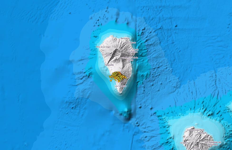 El enjambre sísmico en La Palma