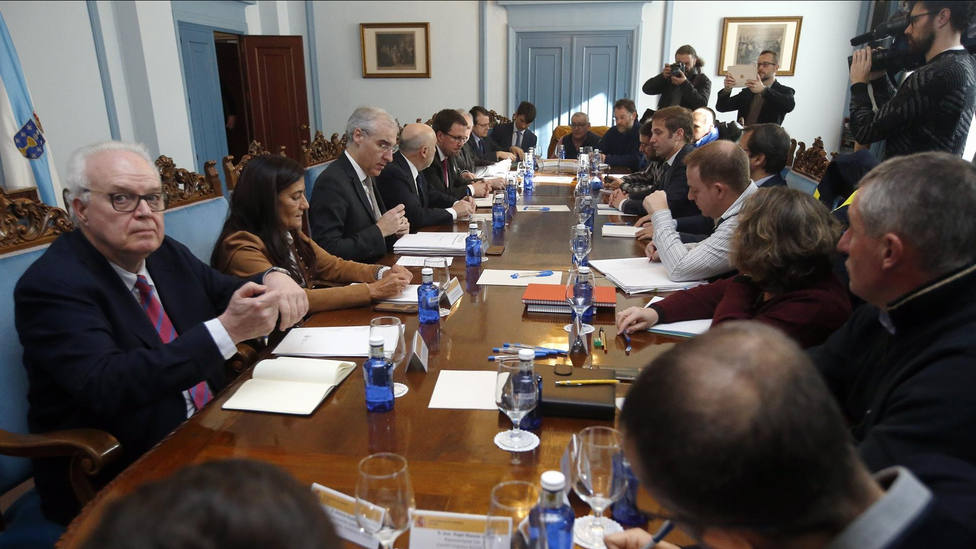 Mesa de seguimiento sobre Alcoa celebrada en enero de 2020