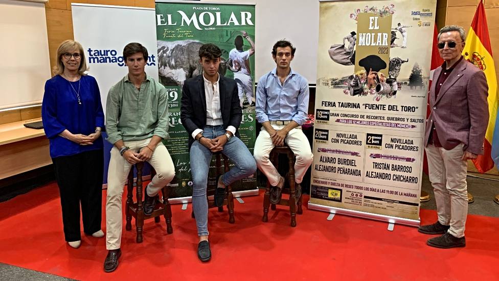 Presentación de los carteles de la feria de El Molar (Madrid)