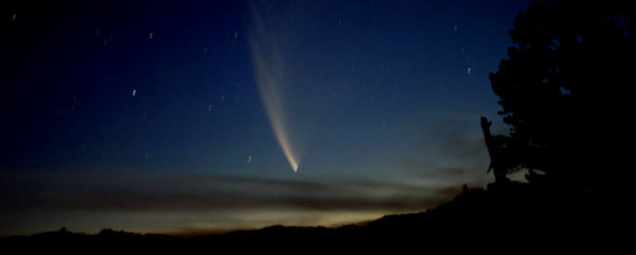 Los cometas se desintegran al contacto con el Sol.