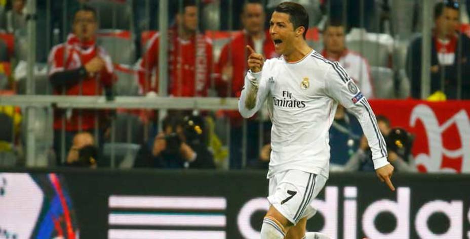 Cristiano celebra el gol contra el Bayern. (Reuters)