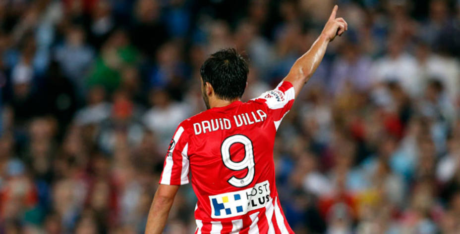 David Villa durante uno de sus partidos con el Melbourne City. Reuters.