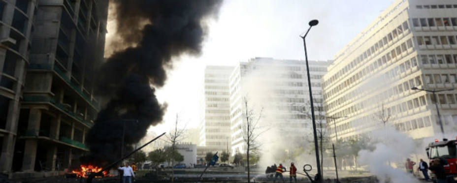 Imégenes de la explosión. Reuters