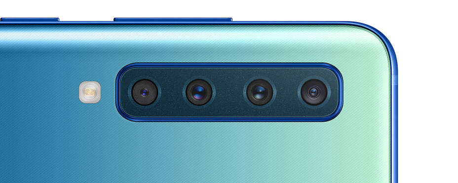 Las cuatro cámaras del Samsung Galaxy A9