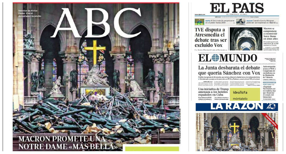 Notre Dame y la decisión de la JEC, portadas en la prensa este miércoles