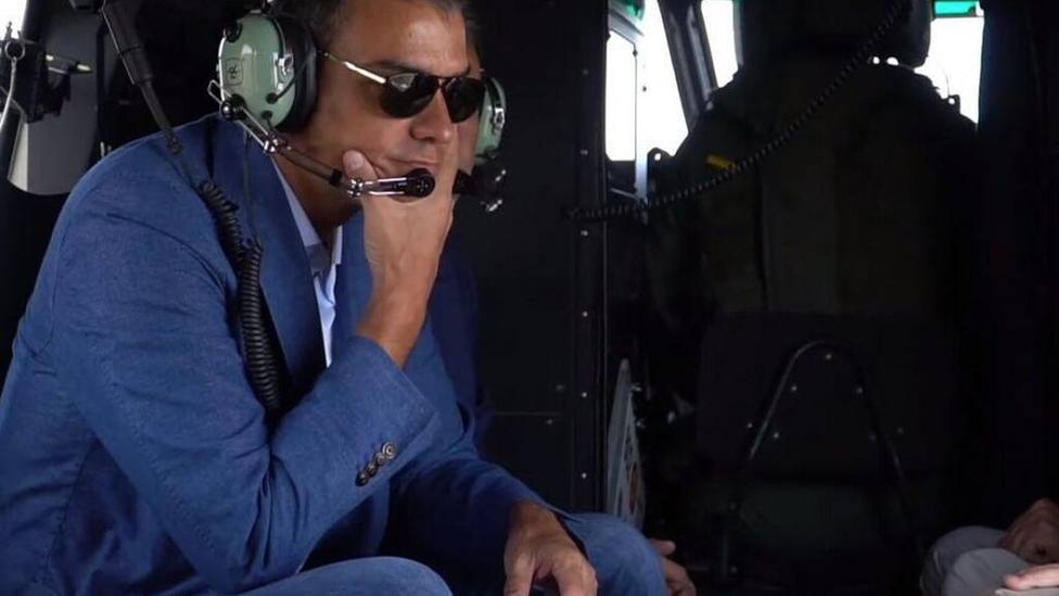 Del Falcon al Cuco: Sánchez paralizó el helicóptero de rescate del barranquista de Mallorca para usarlo él