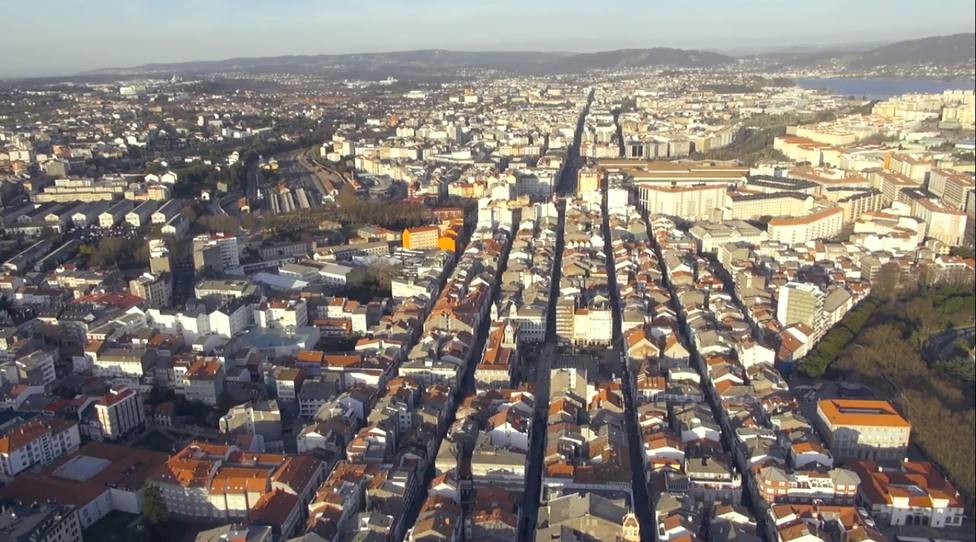 Panorámica de la ciudad de Ferrol