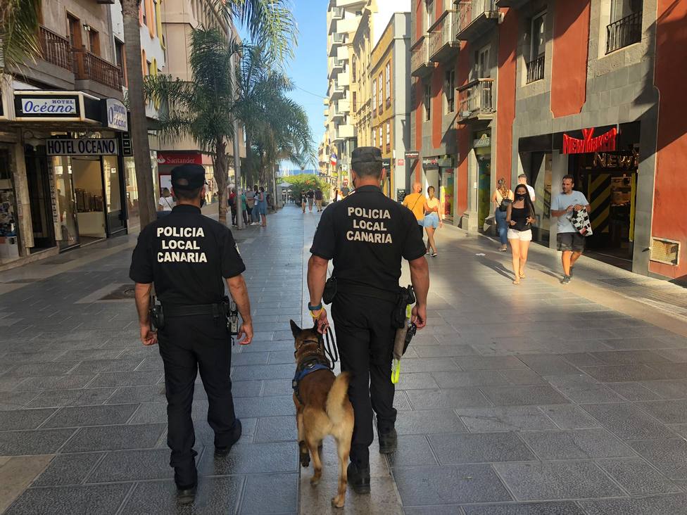 Policía Santa Cruz coronavirus Tenerife