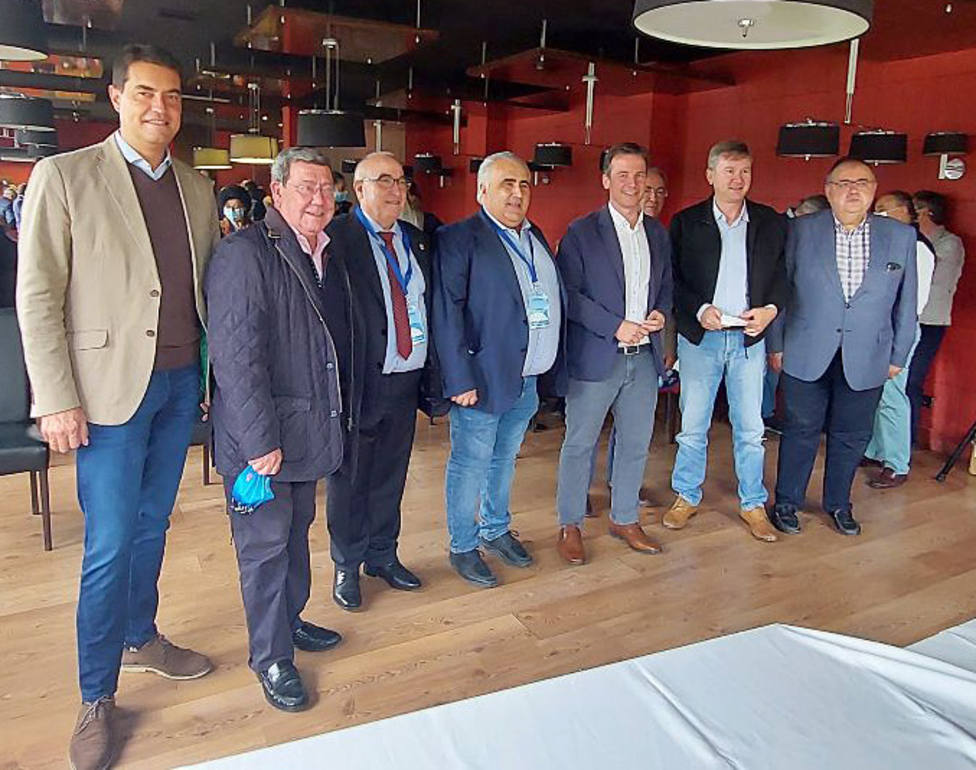 VI Congreso comarcal del Partido Popular de Burgos-Oeste celebrado en Buniel (Burgos) en el que José Antonio de los Mozos es reelegido presidente