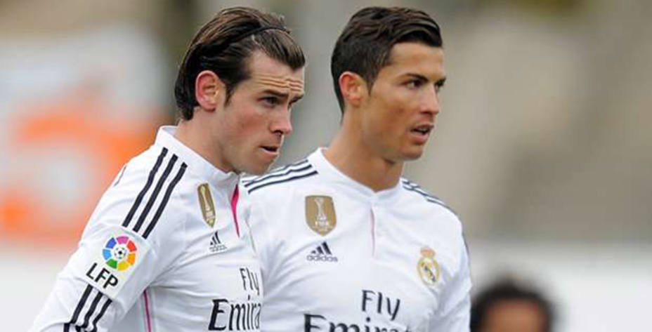 Bale y Cristiano Ronaldo.