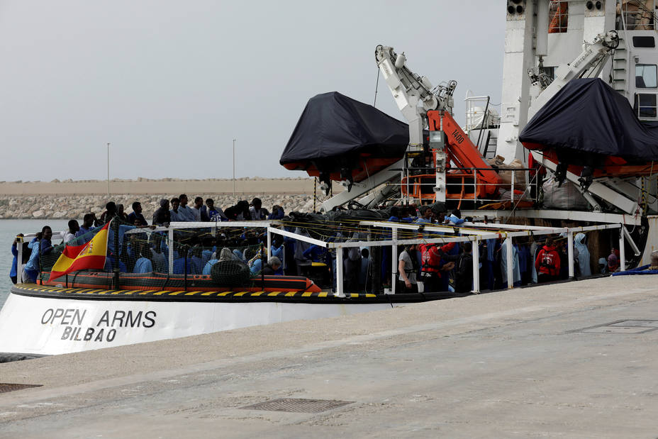 Liberado el barco de la ONG española, Proactiva Open Arms, retenido por la justicia italiana