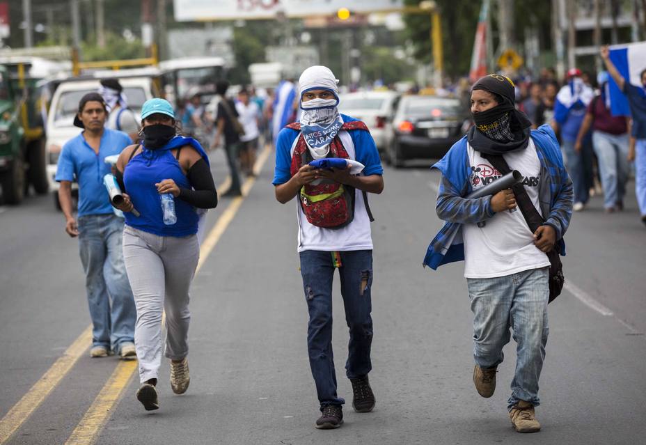 Se inicia marcha en Nicaragua en apoyo a estudiantes y de rechazo a Ortega