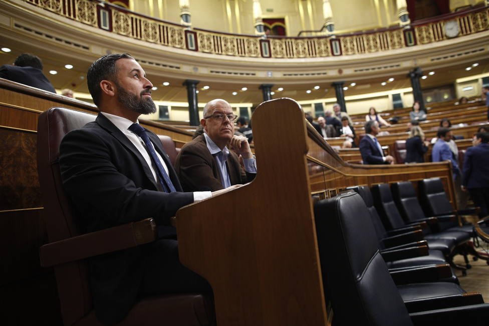 Santiago Abascal (Vox) en el Congreso