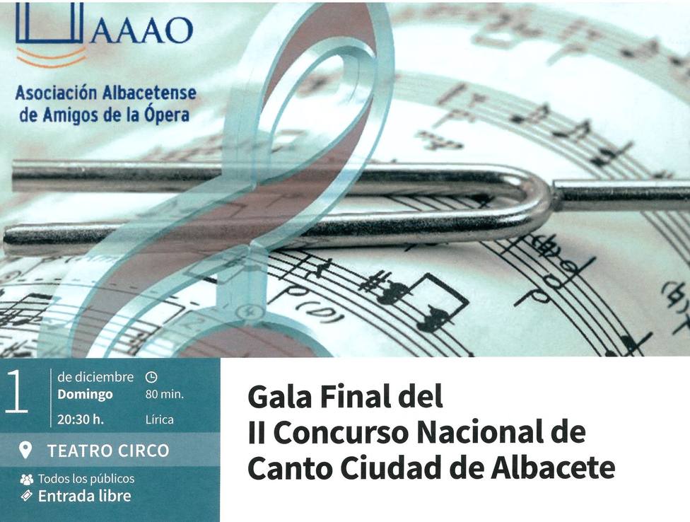 Concurso Nacional de Canto Ciudad de Albacete