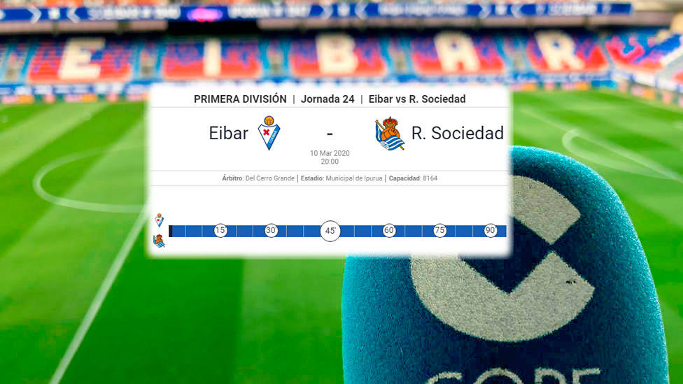 Nueva fecha para el Eibar - Real Sociedad
