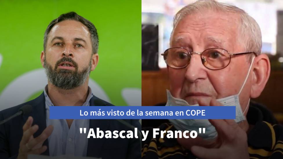 La opinión del padre de Monedero sobre Abascal y Franco, entre los más visto de esta semana
