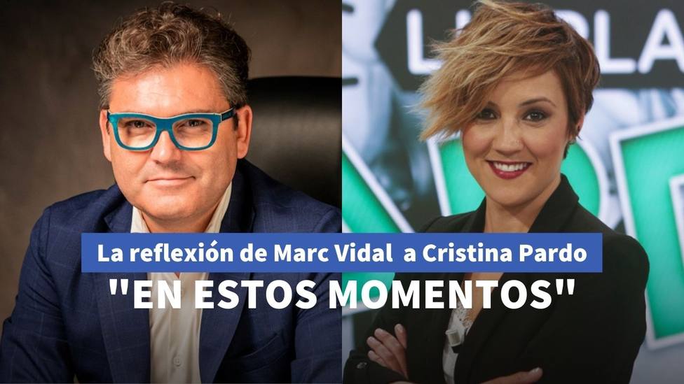 Marc Vidal y Cristina Pardo