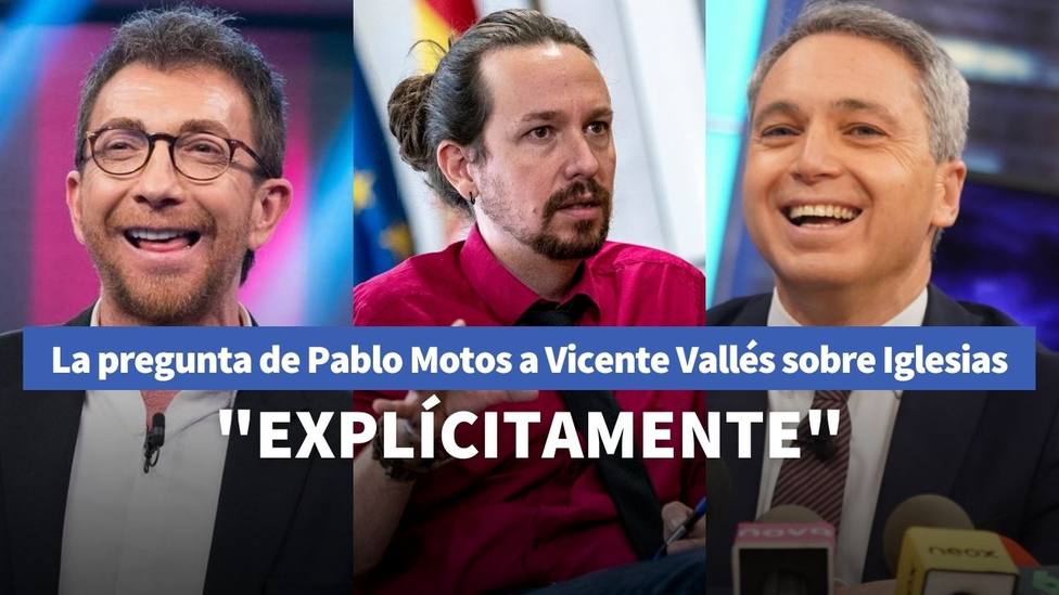 Pablo Motos y Vicente Vallés
