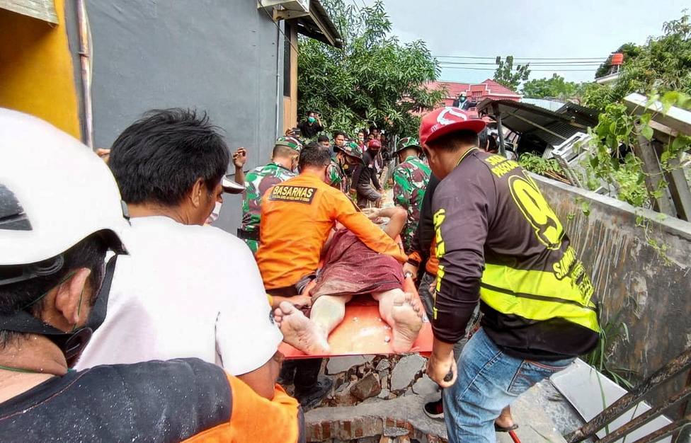 A 6.2 magnitude earthquake hit Sulawesi island