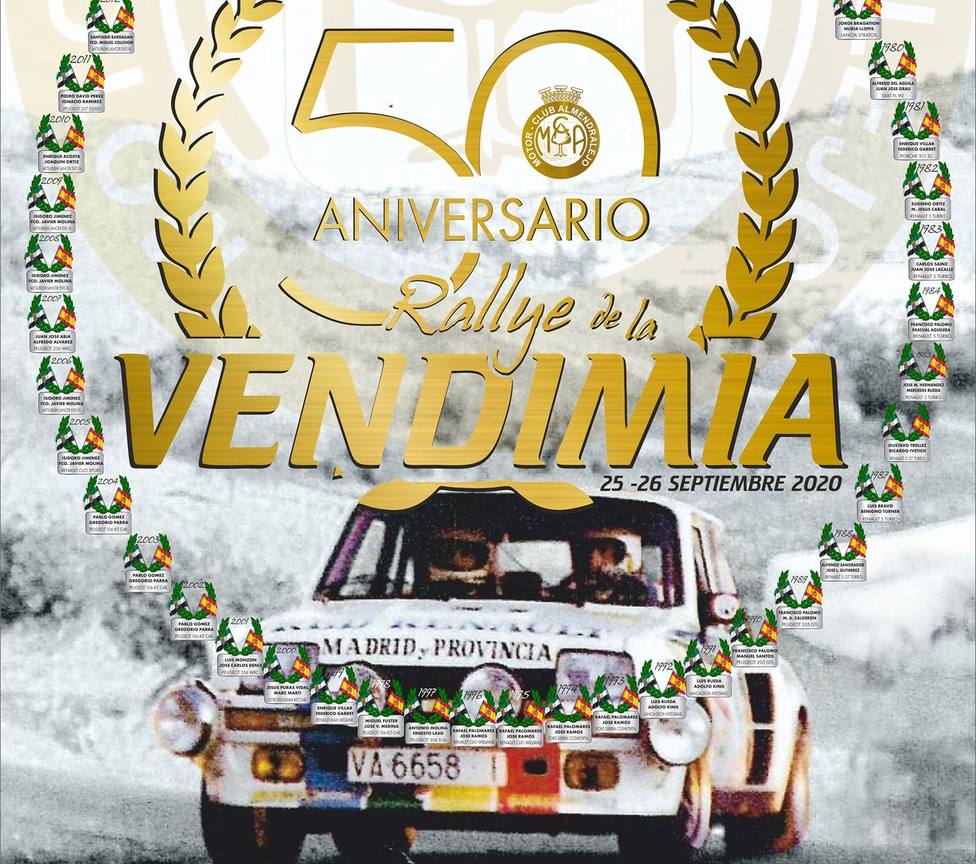 50º Rallye de la Vendimia. 24 y 25 de septiembre
