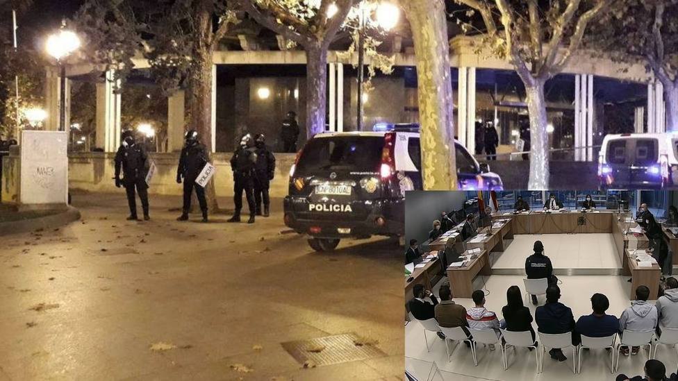 El jefe de la unidad antidisturbios del 31 de octubre en Logroño: Fueron a por nosotros, estaba muy claro
